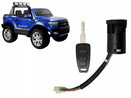 Alkatrész elektromos gyermekjárművekhez - Autó gyújtó gyújtáskapcsoló a Ford Ranger akkumulátorához