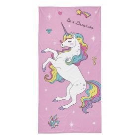   Törölköző - Fürdőlepedő 70x140 UNICORN Beach unikornis