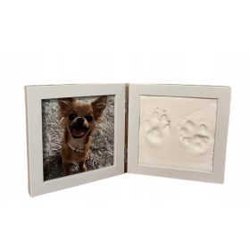 Emlékkép - Képkeret toló lábnyom láb mancsok