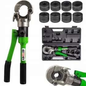   HIDRAULIKUS SAJTÓGÉP PEX CSŐPRÉSÉHEZ (TH+U) + DISZTÍTÓKŐK PEX CSŐPRÓGÉPHEZ U 16 32