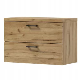    ADK Furniture Luna mosogató szekrény 80,5 x 40,5 x 53,6 cm tölgy kézműves arany