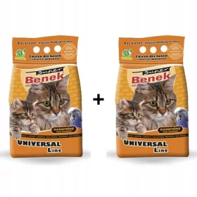   Alom nyulaknak és kis rágcsálóknak - SUPER BENEK SZETT Univerzális alom 2X10l