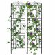 Pergola - 2 db fém pergola kapaga kerti rács 182cm
