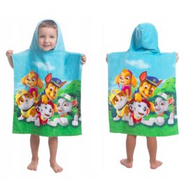   Gyermek strandtörölköző - Kutya járőr fürdő törülköző poncsó motorháztetővel