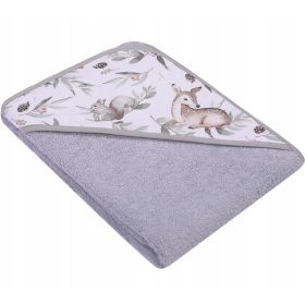   Baba törölköző kapucnival - Fürdőköpeny TÖRLŐKAPCSOLÓS 100x100