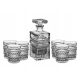 Kancsó - Crystal Carafe 0,7L + 6 szemüveg bohémia