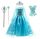 Lány jelmez - ELSA ELZA RUHA OUTFIT RUHA RUHA Farsangi 134 XL