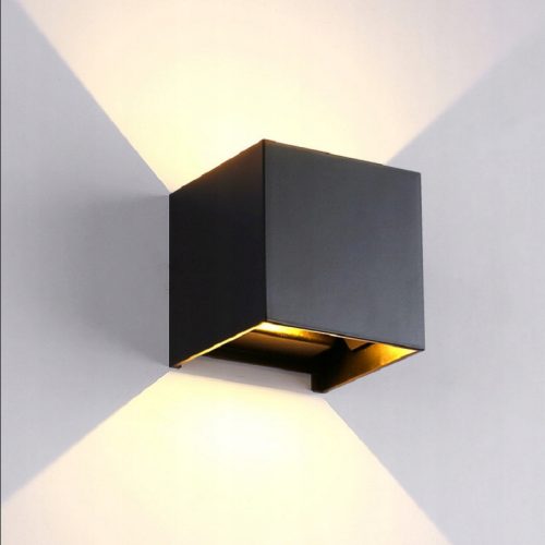 LED homlokzati lámpa Fali lámpa + LED fényforrás