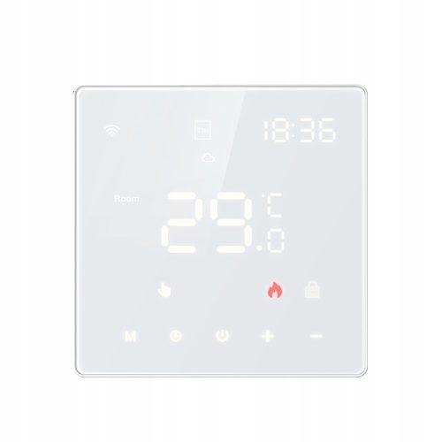 SZOBAI WIFI DIGITÁLIS LED SZABÁLYOZÓ 16A TUYA