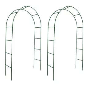 Pergola - 2 DB KERTI PERGOLA RÓZSA ÍV FÉM 240cm