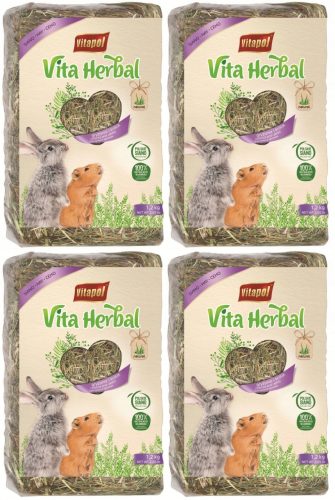 Takarmány kis rágcsálóknak - VITAPOL SZÉNA RÁGGÁCSOKNAK 4x1,2kg