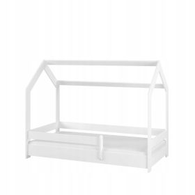   Egyszemélyes ágy gyerekeknek - Gyerekágy DOMEK BABY BOO 160x80 + matrac