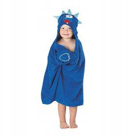   Törölköző - Poncho törülköző gyermekek burkolata motorháztetővel