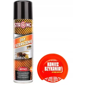    Permetező, aeroszol darazsak ellen Erős 750 ml + Szúnyogok, lepkék, hangyák, legyek, darazsak ellen Erős