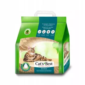   Alom nyulaknak és kis rágcsálóknak - Cat's Best Sensitive csomós alom 2,9 kg