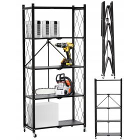 KEREKEKEN HAJTHATÓ POLC, 5 SZINTES PADLÓPOLCOK