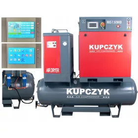 Olajkompresszor Kupczyk KKS7.5/300D 270 l 10 bar