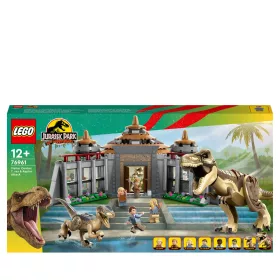    Jurassic World 76961 Látogatóközpont: Tyrannosaurus és Raptor Attack