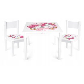   Gyermek asztal és székek - Asztal két székkel Yeti nyomtatás 244159ul