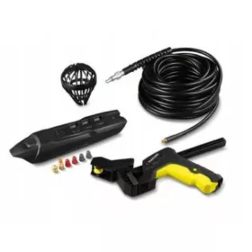   Készlet magasnyomású mosókhoz - Körzet a csatornák és a csövek tisztító készítője