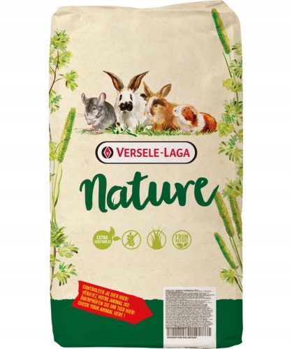 Takarmány kis rágcsálóknak - VERSELE-LAGA Cuni Nature 9kg Miniatűr nyúl