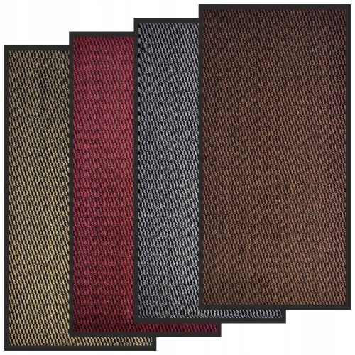 Szennyfogó szőnyeg - Kész gumi, textil lábtörlő 90 x 240 cm