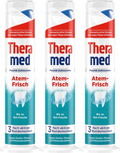 Fogkrém gyerekeknek - Theramed Atem-Frisch fogkrém 3 az 1-ben 300 ml DE