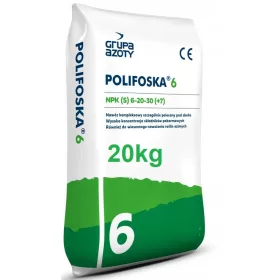   Polifoska 6 többkomponensű műtrágya a Grupa Azoty forgalmazástól 600105495 granulátum 20 kg