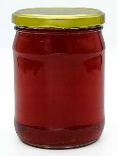 Flakono - 60 x edény 500 ml mézes lekvár saláta saláta sapkával