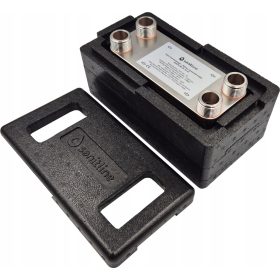  SANITLINE HŐCSERÉLŐ 32PŁ 40kW 1" + SZIGETELÉS