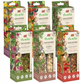   Takarmány kis rágcsálóknak - Kisek egy nyúlhoz, különféle ízek 6 x 90 g