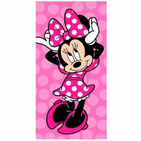   Törölköző - Minnie Mouse baba fürdőlepedő, rózsaszín