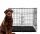 Ketrec, kennel kutyáknak - Nagy fém ketrec lejátszás kutya kutyákhoz 85x70x60