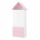 Szekrény gyerekszobába - Gyermek szekrény A9 PINK HOUSE