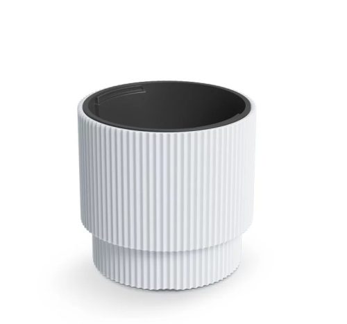  Prosperplast virágcserép 30 cm x 30 x 28,5 cm átmérője 30 cm műanyag fehér