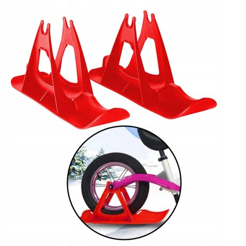  PE Sí Balance Bike Téli Szán Gyermek Gyermek Játékok Lapos Piros Szán