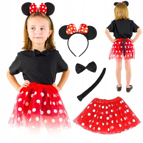 Lány jelmez - Minnie Mickey egér jelmez
