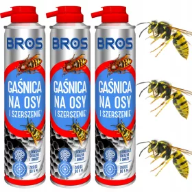   Rovarriasztó - Tűzoltó készülék darazsakhoz és darazsakhoz Bros 300 ml x 3 db