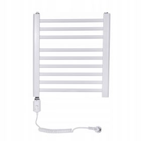   Elektromos fürdőszobai radiátor fabricaciepła.pl 300 W 445 x 480 mm fehér