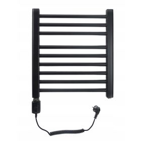   Elektromos fürdőszobai radiátor fabricaciepła.pl 300 W 445 x 480 mm fekete