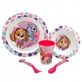   Edénykészlet, evőeszköz egy csecsemő számára - Vaszkuláris készlet 5 rész