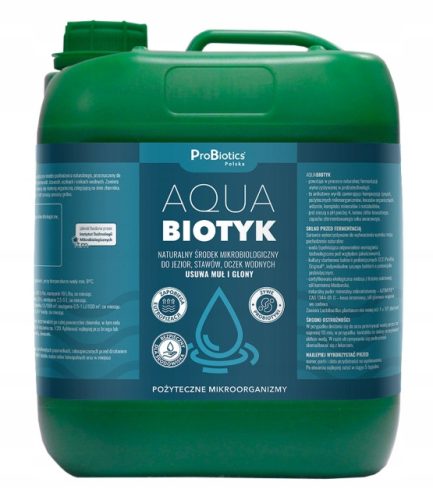  AquaBiotyk baktérium tavakhoz, tavakhoz, 5 liter