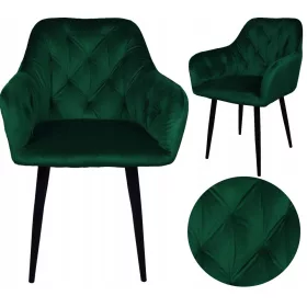 Bársony bársonyos szék bársony erős zöld