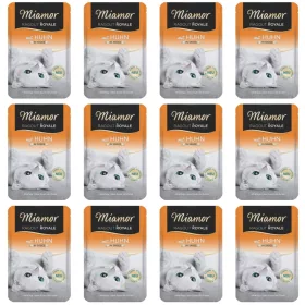   Konzerv macskáknak - Nedves macskaeledel Miamor csirke szósz 100 g, 12s