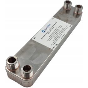 SANITLINE HŐCSERÉLŐ 12 LEMEZ 20kW 4x 3/4"