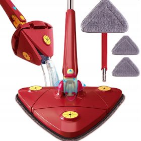   Padlómosó - Forgó állítható háromszög alakú mop tisztításhoz