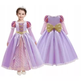 Lány jelmez - Rapunztka ruha jelmez Rapunzel jelmez 128/134