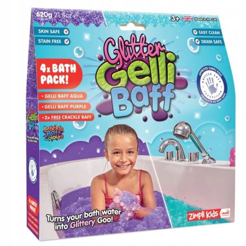 Fürdőjáték a kicsiknek - Zimpli gyerekek: Magic Baf Baf Bath Powder