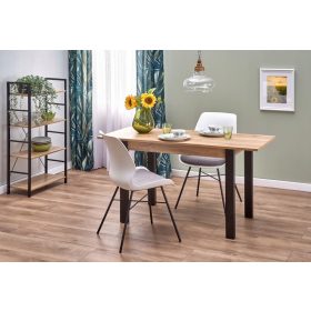  Asztal 100x60 GINO fekete wotan tölgy Halmar