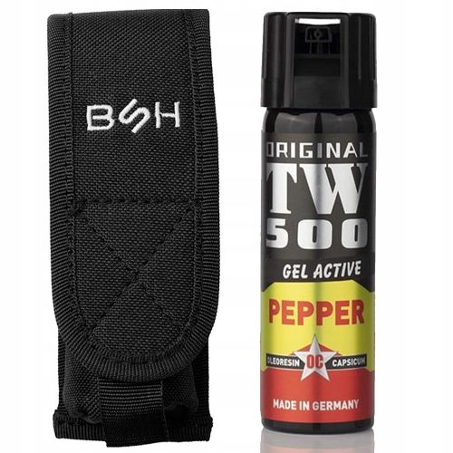 Könny spray - Védekező paprika spray -gáz 63 ml gél + burkolat